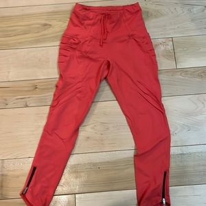 Oiselle orange tight